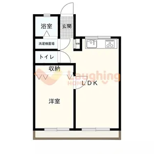 福岡県久留米市藤山町【アパート】の間取り