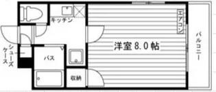 ネクスト津高 B【5階】の間取り