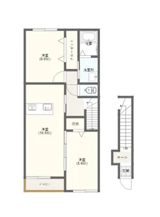 セレブレートI【1階】の間取り