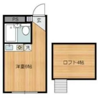 パークプルメリア【1階】の間取り