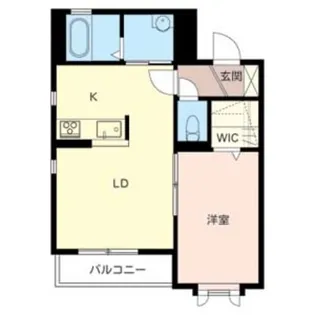 カルムリー福崎B【3階】の間取り