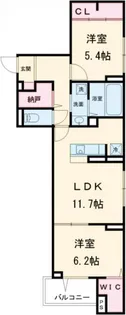 セレスティア祖師谷【2階】の間取り