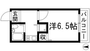 RIO花屋敷【2階】の間取り