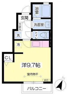 M’s Court(エムズコート)【1階】の間取り