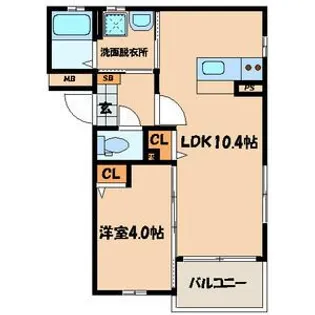 Diacuore【3階】の間取り