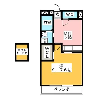 Dimora Primavera【1階】の間取り