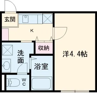 Bamboo清澄白河【4階】の間取り
