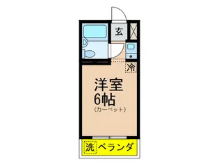 Wisteria Court【3階】の間取り