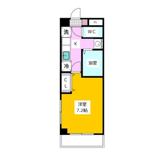 K-EAST【3階】の間取り