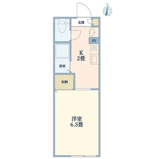 南部ハウス【1階】の間取り