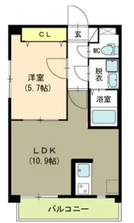 新潟県新潟市中央区美咲町1【マンション】の間取り