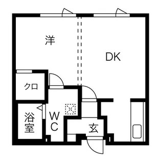 D-STUDIO【3階】の間取り