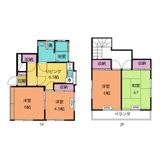 埼玉県入間郡毛呂山町前久保南3【一戸建】の間取り