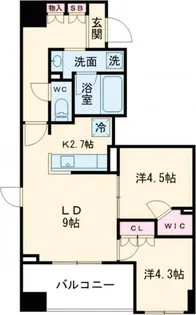 ASMACI MAISON両国II【3階】の間取り