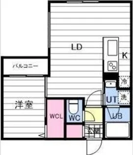 CARRERA行啓通【4階】の間取り