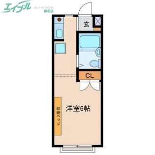 フラットY【2階】の間取り