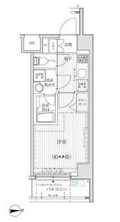 リライア吉野町II【1階】の間取り