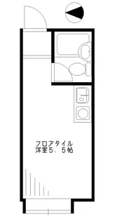 apartmentNISHIOGIKUBO【2階】の間取り