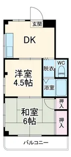 グランデュール【3階】の間取り