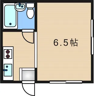 コーポ細川【1階】の間取り