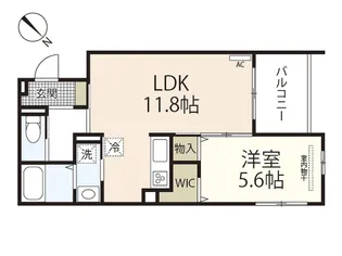 セジュールTOM【2階】の間取り
