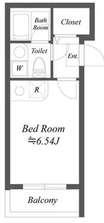 ルクレ三田【3階】の間取り