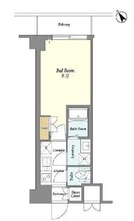 KDXレジデンス西調布【5階】の間取り