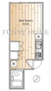 東京都世田谷区太子堂1【アパート】の間取り