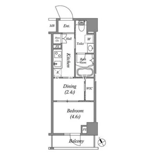 ARKMARK水天宮前I【11階】の間取り