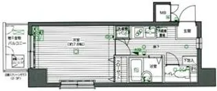 グランド・ガーラ渋谷【2階】の間取り