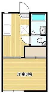 ハイツ第2天平【1階】の間取り