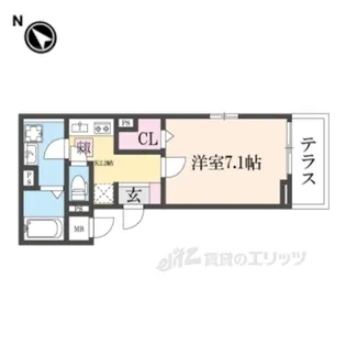 フォルトゥーナ【3階】の間取り