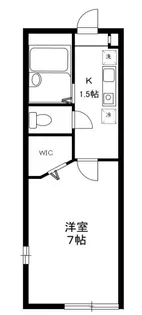 東京都板橋区蓮沼町【アパート】の間取り