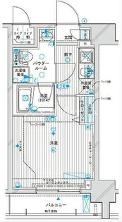 メインステージ川崎VIエグザ【7階】の間取り