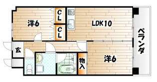 アイレックス【2階】の間取り