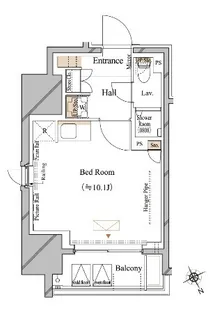 東京都台東区駒形1【マンション】の間取り