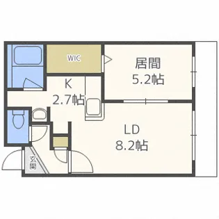 SAM西町【2階】の間取り