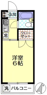 ライブタウン永山【2階】の間取り