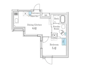 FIKA池袋【3階】の間取り