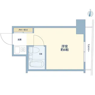 ウィン青山【6階】の間取り