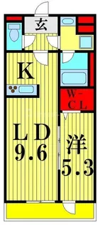 グレイスヴィラII【1階】の間取り