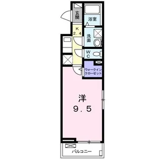 ペタル ドゥ サクラ I【2階】の間取り
