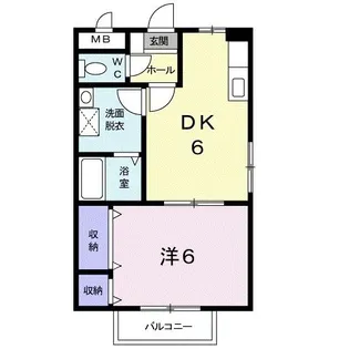 ワンダフルTK【1階】の間取り