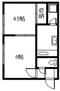 丹羽ハイツ【1階】の間取り