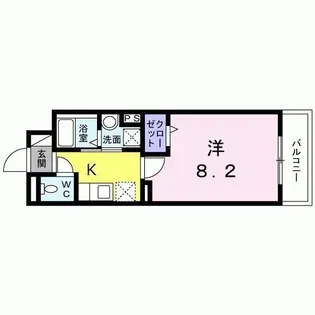 Urban Court赤羽【1階】の間取り