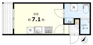 ルナ新中野【2階】の間取り