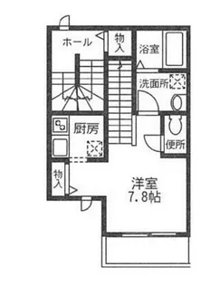 ウルラ東池袋【2階】の間取り