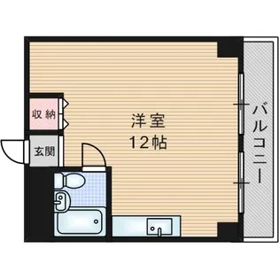 GF吹田マンション【4階】の間取り