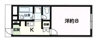 ボヌール飾西【1階】の間取り