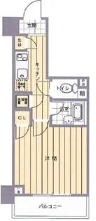 パレステュディオ浜松町【4階】の間取り